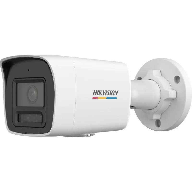 Hikvision – 6 MP ColorVu with Smart Hybrid Light Fixed Bullet Network Camera – DS-2CD1067G2H-LIU